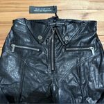 Maniere De Voir NWT  faux leather pants women’s 4 Photo 2