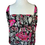 Billabong  Spring Warrior Black Floral‎ Print Long Sleeve Shift Dress Medium Photo 3
