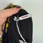 ZARA NWT Floral Ruched One Shoulder Mini Dress Metallic Size XS NEW Photo 11