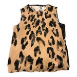 ZARA Basic Leopard Print Sleeveless Top – Size Small Photo 3
