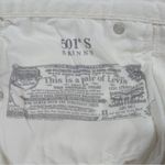 Levi's 501 Jeans Womens Size 25 Short White High-Rise Premium 100% Cotton Photo 11