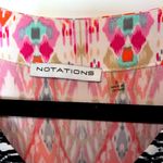 Notations Pink Flowy Hi-Low Embellished Tank Photo 3