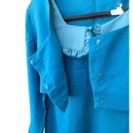 Vintage maxi dress & jacket size 8 ( runs small) Blue Photo 5