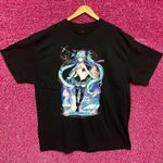 Hatsune Miku Power Up Acid Wash Tshirt size 2xl Photo 0