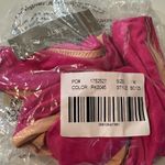 J.Crew Women’s Curved-Waist Cheeky Bikini Bottom in Radiant Fuchsia Size Medium Photo 4