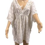 Victoria's Secret  Lace Double V Open Back Cream Swim Beach Coverup Beach Dress M Photo 1