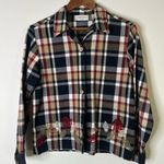 Lemon Grass Women’s Plaid Button Photo 0