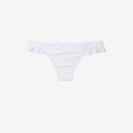 EXPRESS ✨White Ruffle Cheeky Swim Bottom✨ Photo 3