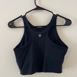 X By Gottex Black Padded Workout Bra Crop Tank Top Photo 1