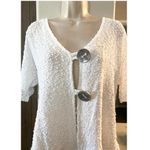 JM Collection NWOT boho Style  Knit Cardigan. Sz M Photo 1