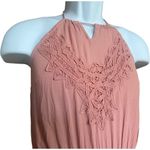 Flying Tomato Womens  Sleeveless Boho Airy Halter Tassel Jumpsuit Romper - Sz S Photo 2