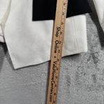 Sassco‎ Blazer Women's Size 10 White Brown Black Gold Buttoned Vintage Coat Photo 8