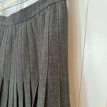 Ann Taylor Petites Gray Pleated Skirt Photo 3