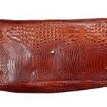 Brahmin Vintage Red Extra Large Weekender Duffle Bag Crossbody Photo 6