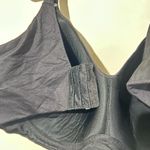 Cacique Lane Bryant  Women Bra 40DD Black Lightly Lined Wireless Strap Adjustable Photo 5