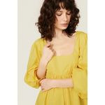 STAUD  Sophie Dress Yellow Womens Size XS Photo 5