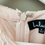 Lulus  Love Poem Lace Mini Dress Pink Sz Small Photo 4