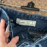 Abercrombie & Fitch Abercrombie Jean Skirt Tie Front Photo 4