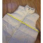 Time & Tru Puffer Vest Size Small White Photo 5