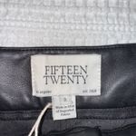 Fifteen Twenty  faux leather shorts  Photo 4