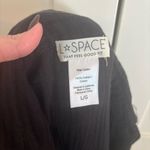 l*space  Mika Romper in Black size large pool beach summer vacation Photo 3