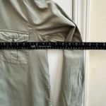 Theory Vintage Green Elden Kenly Cotton Button Up Blouse Utilitarian Size XL Photo 7