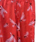 H&M women's size 6 wide leg pants, red Photo 2