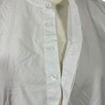Sandro  Paris woman’s white button down shirt size Large Photo 5