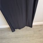 Kamali Kulture Black Slinky Long Sleeve Full Length Maxi Dress Womens L Classic Size L Photo 3