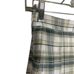 Urban Coco Women's Size Small Green Cream Plaid School Uniform Mini Skirt Photo 3
