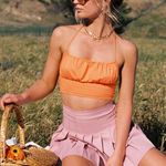 Princess Polly tahls pleated pink mini skirt Photo 5