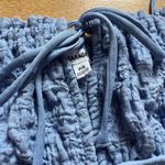 Garage  Blue Textured Tank Top Photo 2