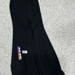 Nookie Womans  Honey Gown Maxi Small Black Strapless Scuba Crape Front Slit NWT Photo 0