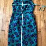 Anthropologie  Lavia 18 EUC Women's Green Floral Sleeveless Dress Size 42/US M/6 Photo 1