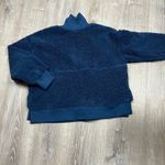 JoyLab  Women's Blue Sherpa Quarter Zip Long Sleeve Pullover - Size XXL - NWT Photo 5