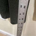 Joseph EUC   Size XS Cotton Blend Light Cable Knit pants dark green wide leg Photo 2