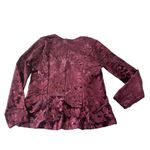 Venus  Embellished Burgundy Top Photo 4
