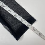 Boohoo Booohoo Black Square Neck Ruched Mesh Bodycon Dress Sexy Coctail Party Sz 12 Photo 9