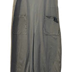 Everlane Jumpsuit Size Large Charcoal Sleeveless With Front Pockets EUC Photo 0