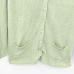 Banana Republic Womens Fall Casual Silk Blend Cardigan Sweater Size M Sage Green Photo 2