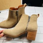 Lucky Brand Walba Bootie Taupe Suede 8M Photo 5