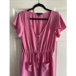 Lexington Avenue NYC Womens Medium Pink Dress On The Go Cleangirl Feminine Photo 1