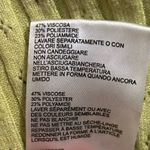 BDG Urban Outfitters  XS Lime Green Ribbed Tie-Front Top Photo 4