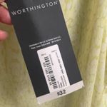 Worthington  NEW Size Small Yellow Tank Blouse Office Dressy Casual Layering Photo 1