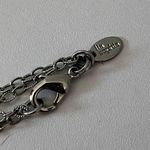 Lia Sophia  Mantra Silver Tone Resin Mother Pearl Abalone She’ll Wood Necklace Photo 7