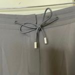 Loro Piana  grey 100% silk tapered trouser pants sz 40 US 4 Photo 8