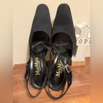 Max Mara Elegant Black Strappy Heels size 39 1/2 Photo 3