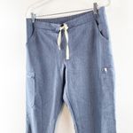 FIGS  Technical Yola Scrub Pants Blue Medium Photo 8