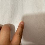 ASTR  The Label Linen Pleat Front Mini Dress Puff Sleeve White Womens Size Medium Photo 10