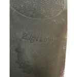 Zigi Soho  Nydia Black Blue Metallic Floral Jacquard Block Heel Ankle Booties 7.5 Photo 4